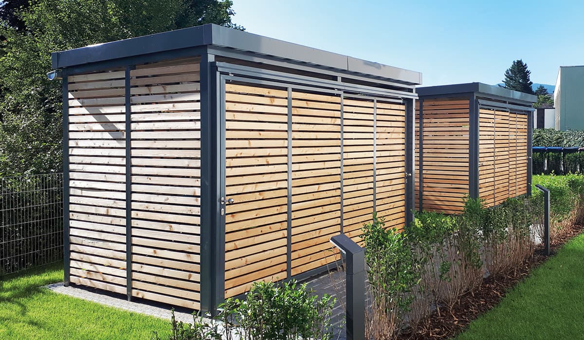 <h5>Einhausung geschlossen Holz</h5>